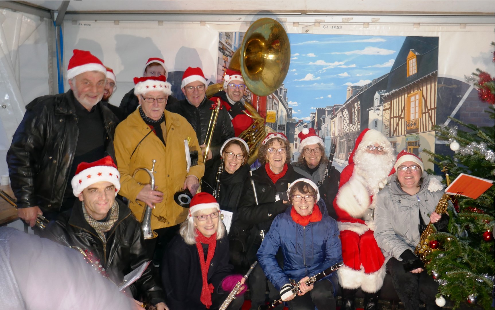 Concert de Noël à Châteaugiron  ( Fanfarovo )